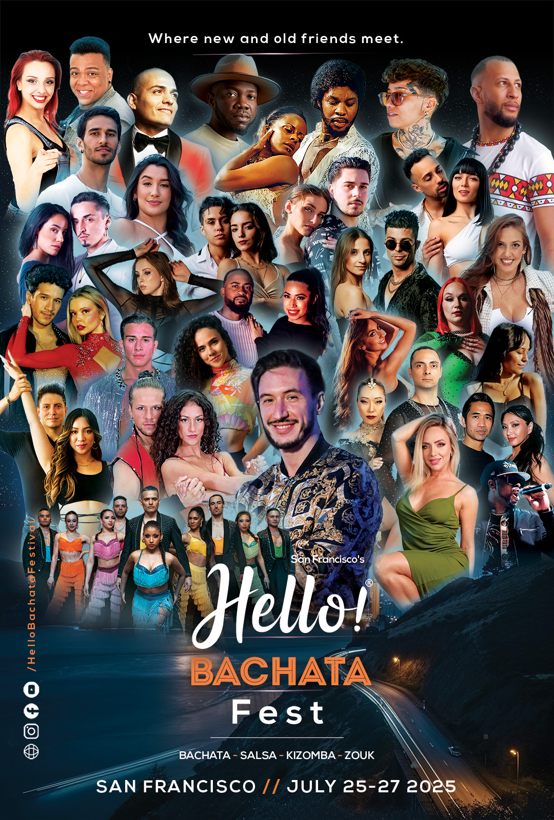 San Francisco's Hello! Bachata Fest Bachata Header