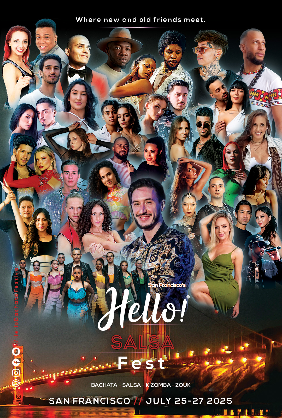 San Francisco's Hello! Bachata Fest Salsa lineup