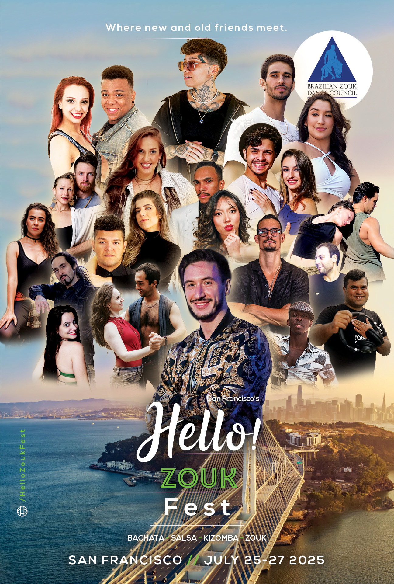 San Francisco's Hello! Zouk Fest Header
