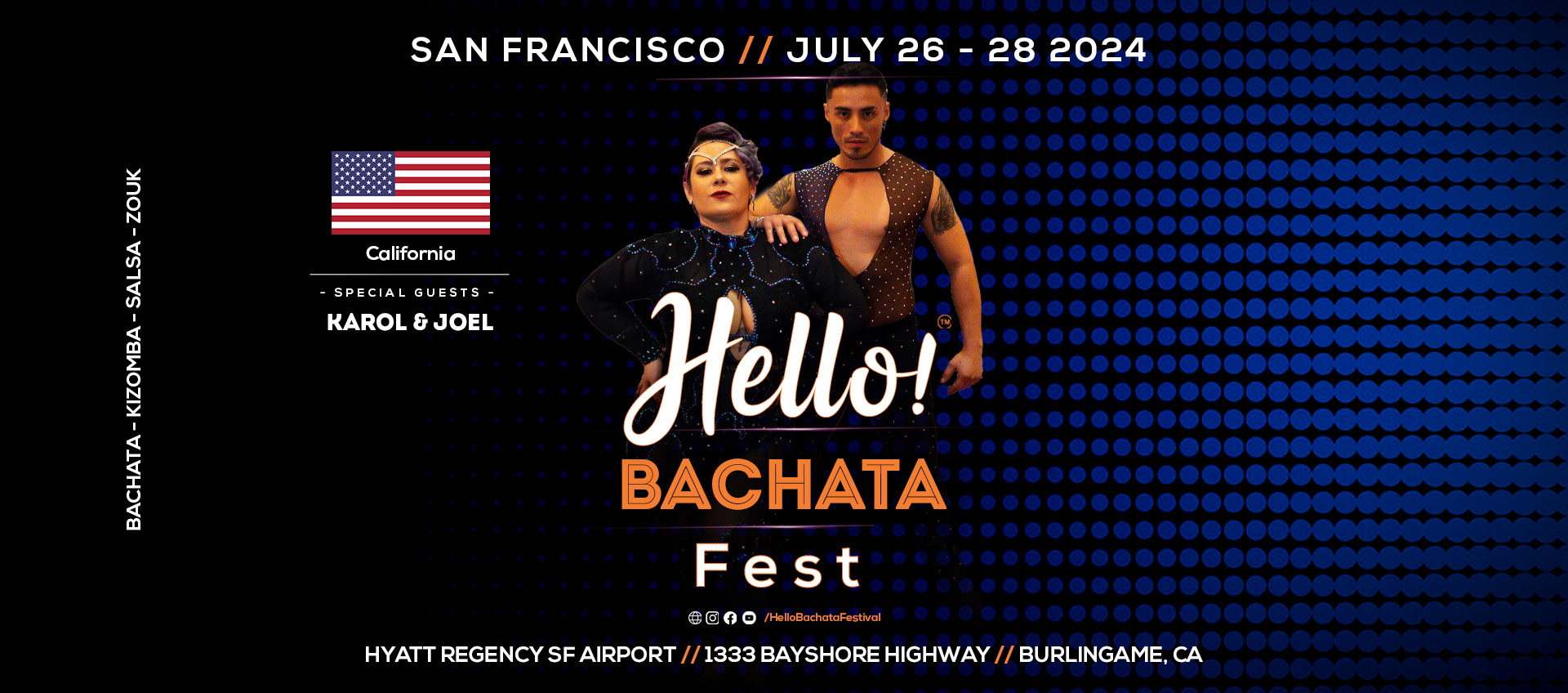 Hello! Bachata Fest - Karol Maracas and Joel - Bachata