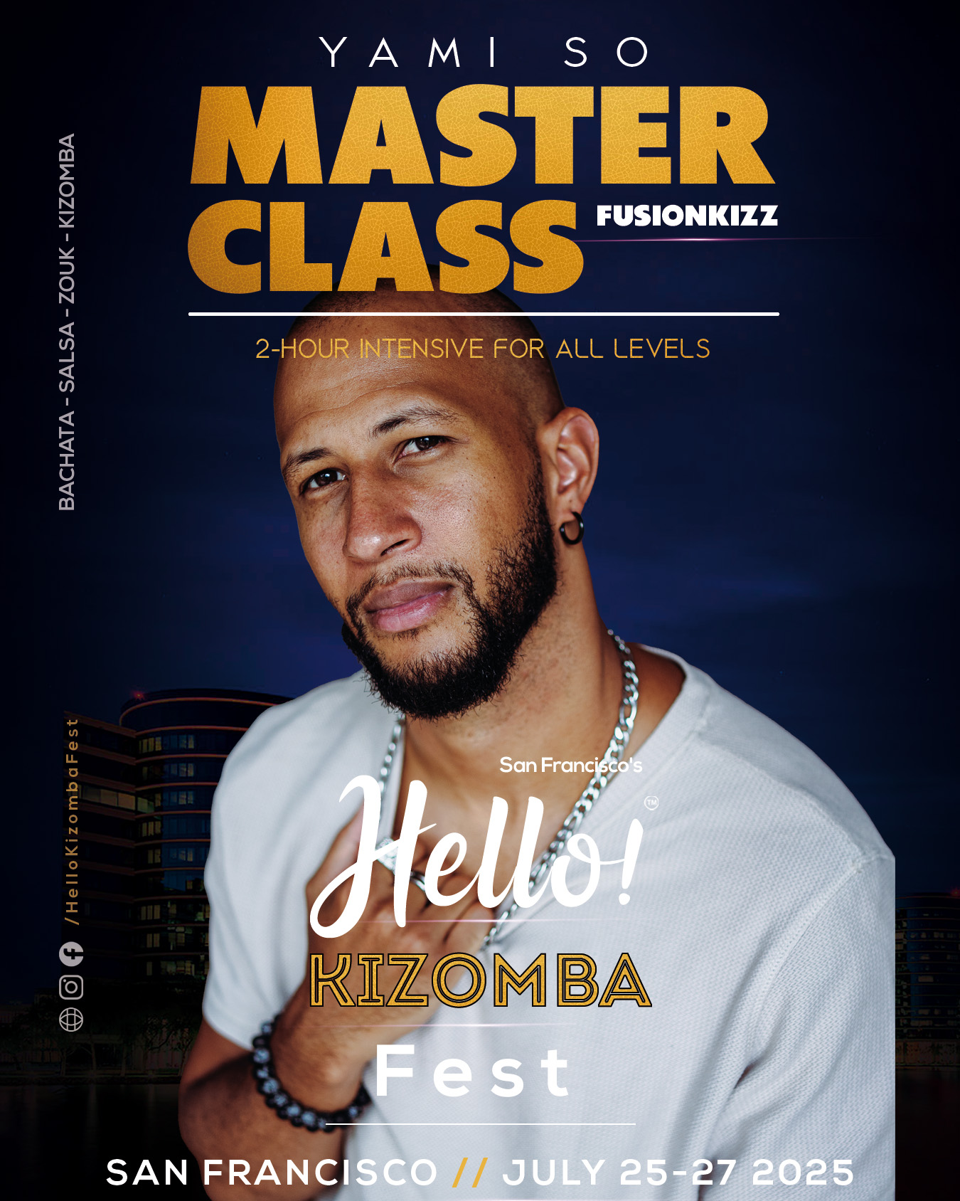 Hello Kizomba Fest - Master Class with Stephane Angles of Paris France